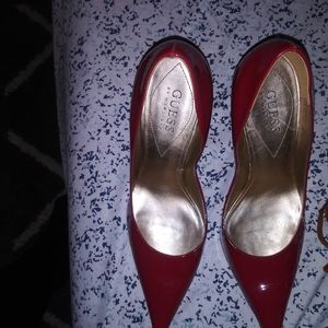 Red Patent Leather Pumps